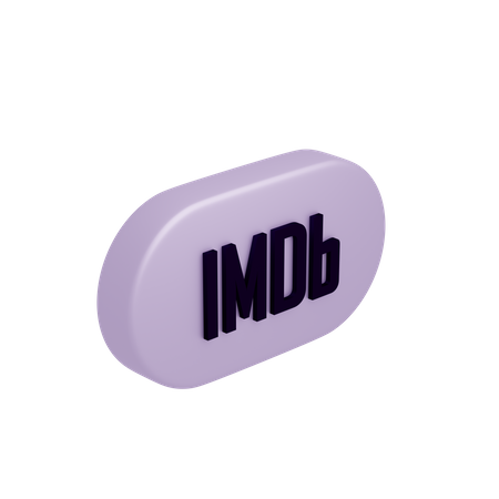 Imdb 3D Icon