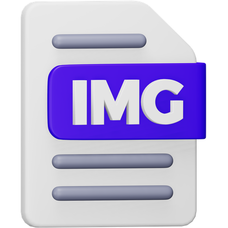 Img File  3D Icon