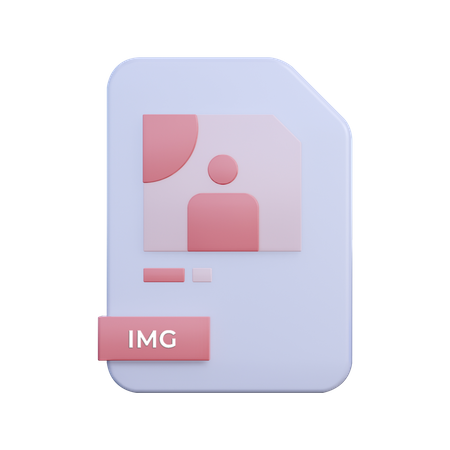 Img File  3D Icon