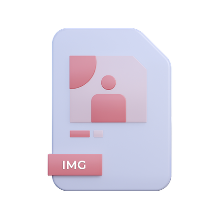 Img File 3D Illustration