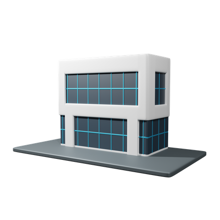 Immeuble  3D Icon