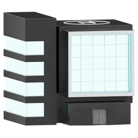 Bureau du bâtiment  3D Icon