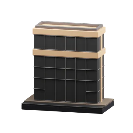 Immeuble de bureaux  3D Icon