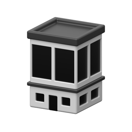 Immeuble de bureaux  3D Icon
