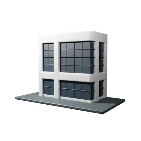 Immeuble de bureaux  3D Icon