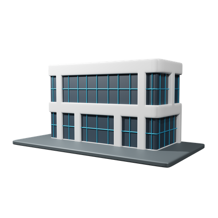 Immeuble de bureaux  3D Icon