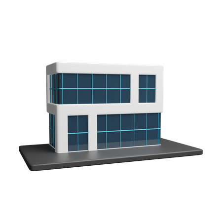 Immeuble de bureaux  3D Icon