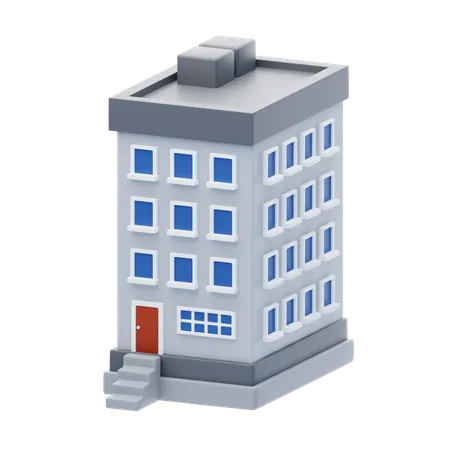 Bâtiment résidentiel  3D Icon