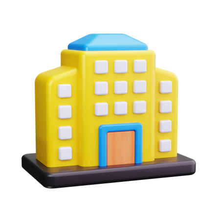 Bâtiment résidentiel  3D Icon