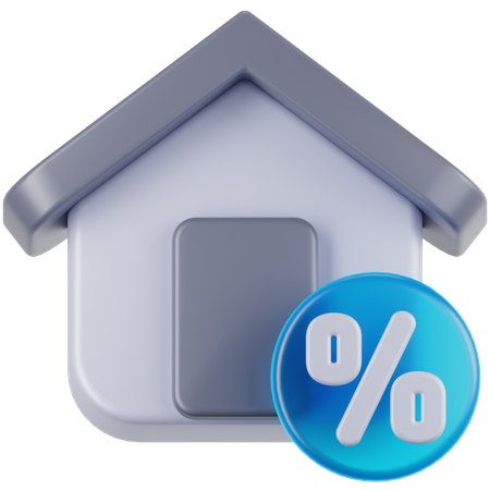 Immobilieninvestitionen  3D Icon