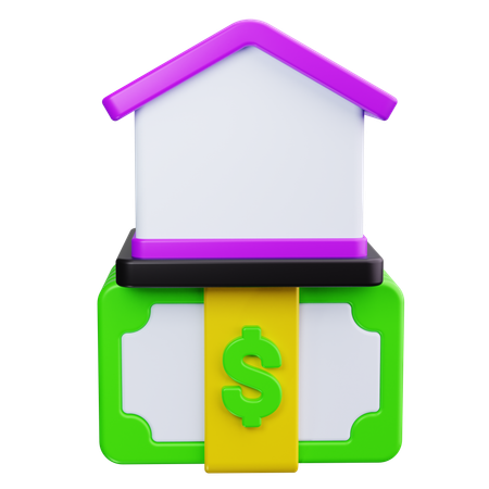 Immobilieninvestitionen  3D Icon