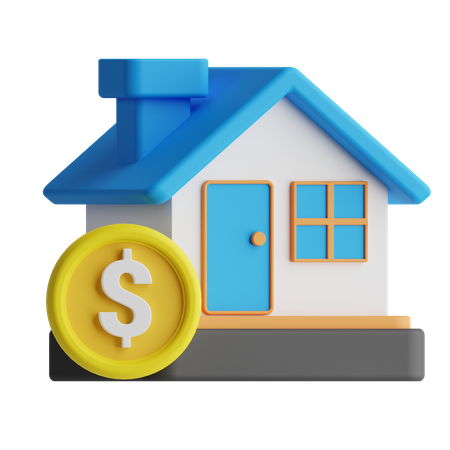 Immobilieninvestitionen  3D Icon