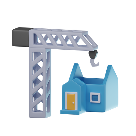 Immobilienentwickler  3D Icon