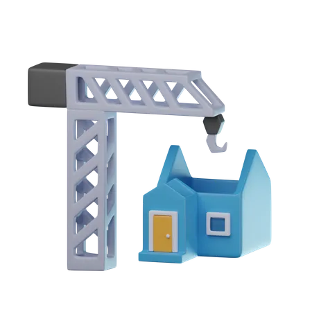 Immobilienentwickler  3D Icon