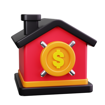 Immobilier  3D Icon