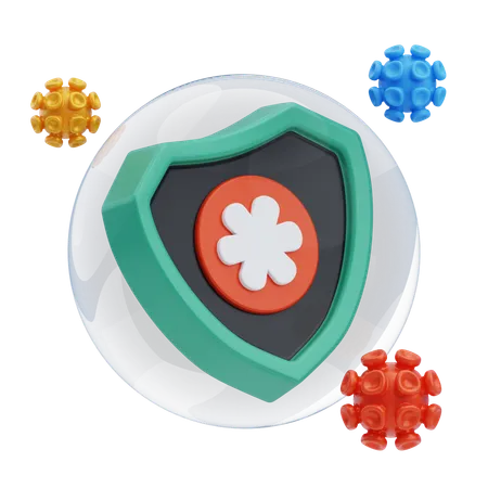 Immunität  3D Icon