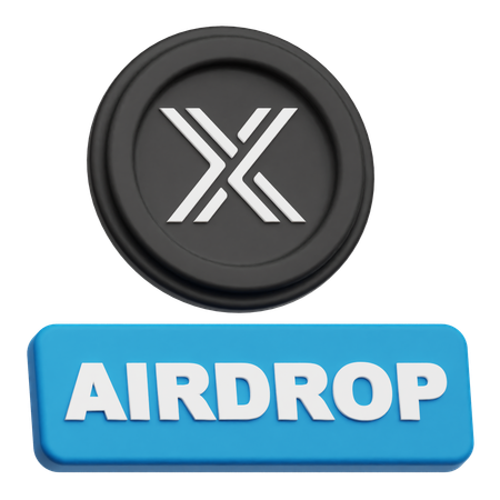 변경 불가능한 에어드랍  3D Icon