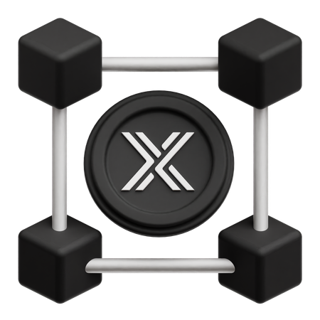 Immutable Blockchain  3D Icon