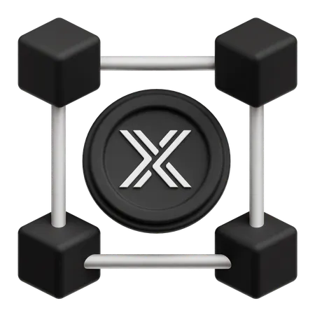 Immutable Blockchain  3D Icon