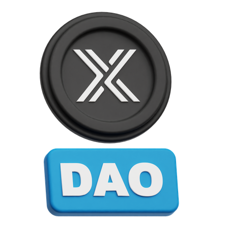 Immutable Dao  3D Icon