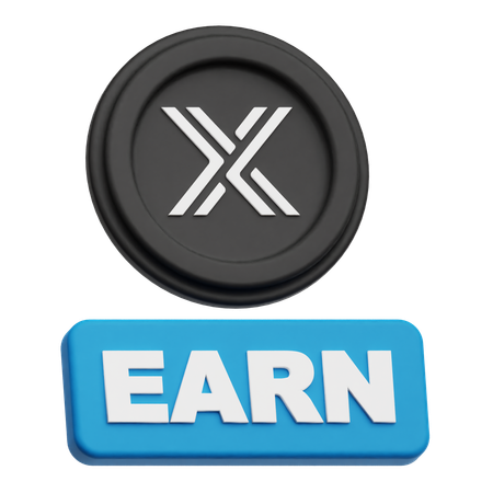 Immutable Earn  3D Icon
