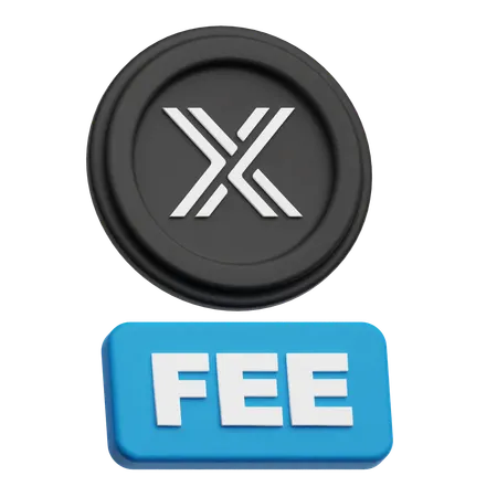 Immutable Fee  3D Icon