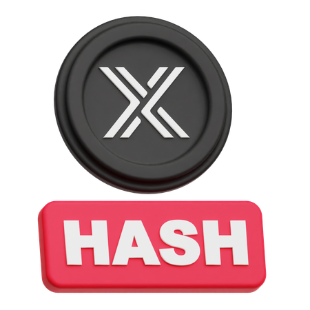 Immutable Hash  3D Icon