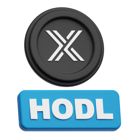 Immutable Hodl  3D Icon