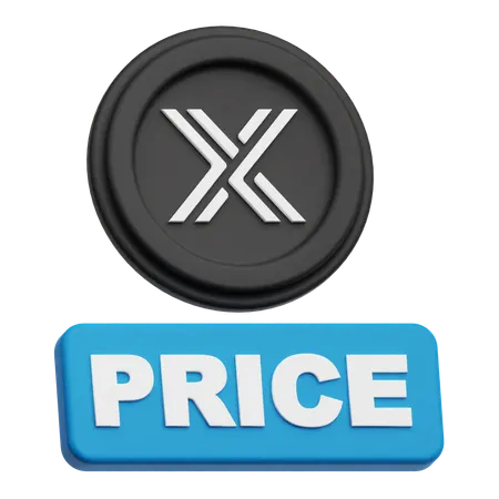 Immutable Price  3D Icon