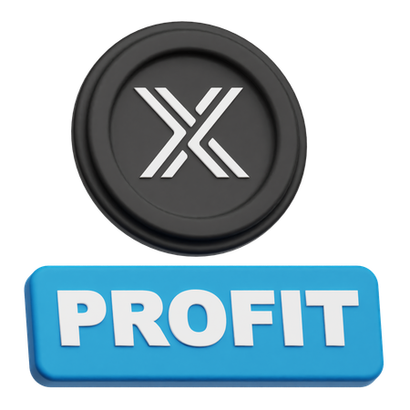 Immutable Profit  3D Icon