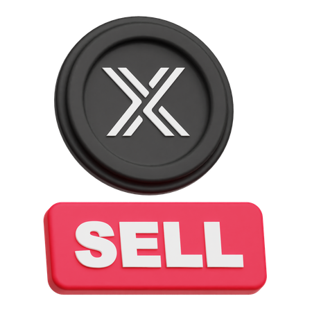 Immutable Sell  3D Icon