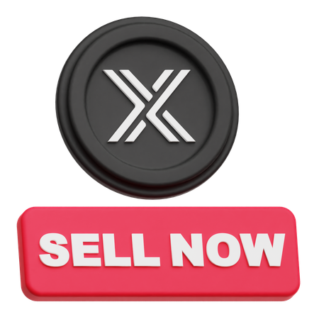 Immutable Sell Now  3D Icon