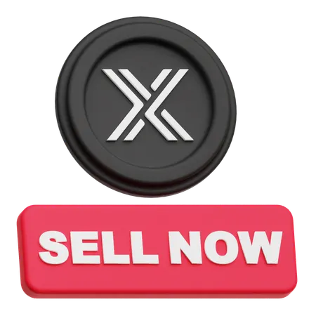 Immutable Sell Now  3D Icon