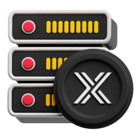 Immutable Server  3D Icon