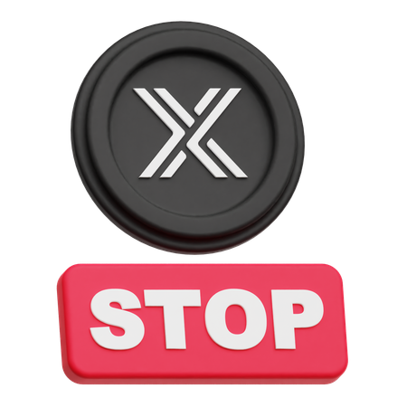 Immutable Stop  3D Icon