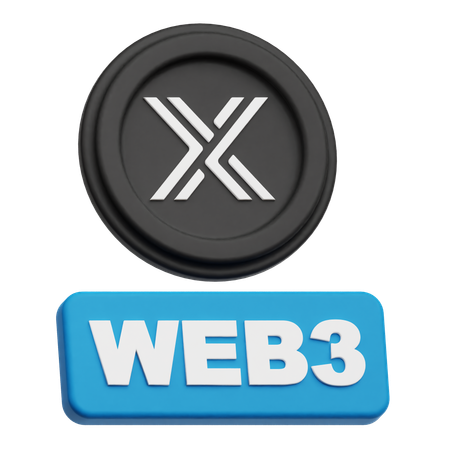 Immutable Web 3  3D Icon