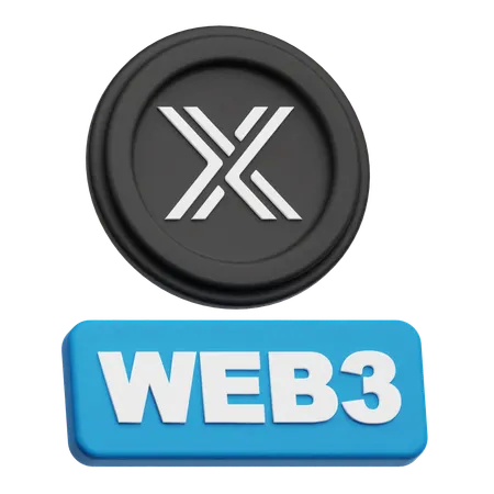 Immutable Web 3  3D Icon