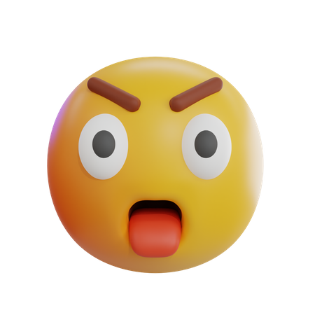 Emoji impactante  3D Icon