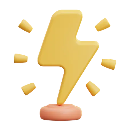 Impacto instantáneo  3D Icon
