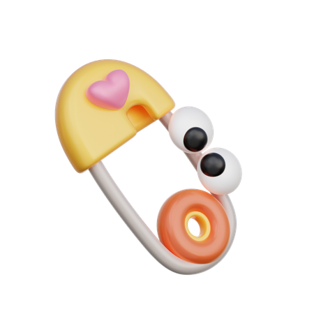 Imperdibles para bebés  3D Icon