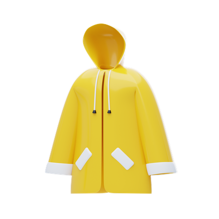 Imperméable  3D Icon