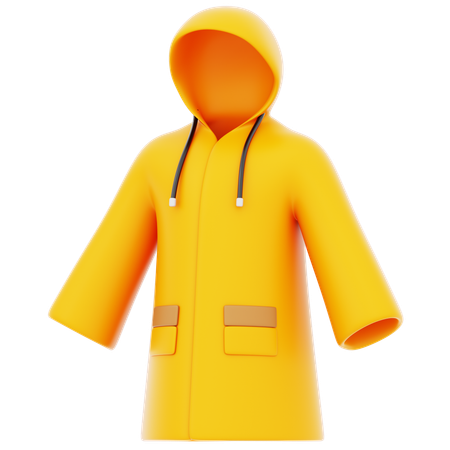 Imperméable  3D Icon