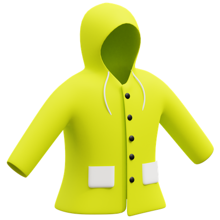 Impermeable  3D Icon