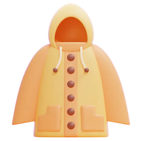 Imperméable  3D Icon