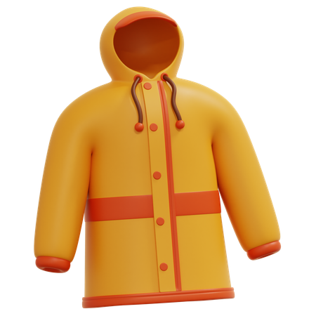 Impermeable  3D Icon