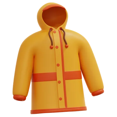 Impermeable  3D Icon