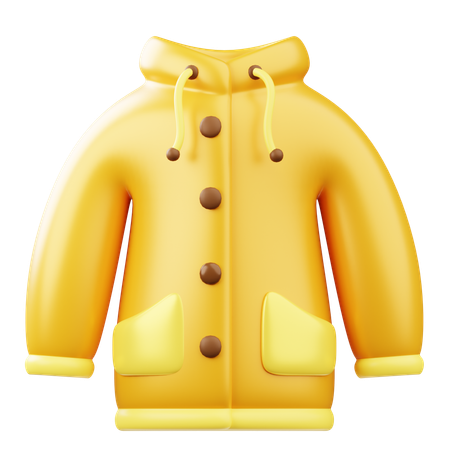 Impermeable  3D Icon