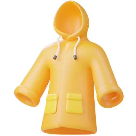 Impermeable  3D Icon