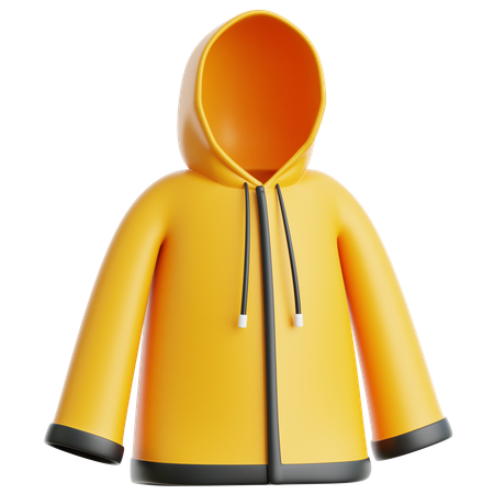 Imperméable  3D Icon