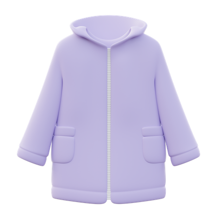 Imperméable femmes  3D Icon